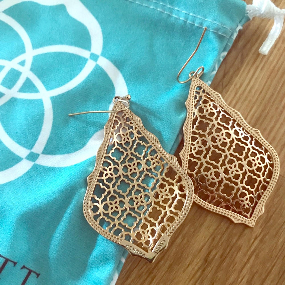 Kendra Scott Adair Earrings in Rose Gold Plated
